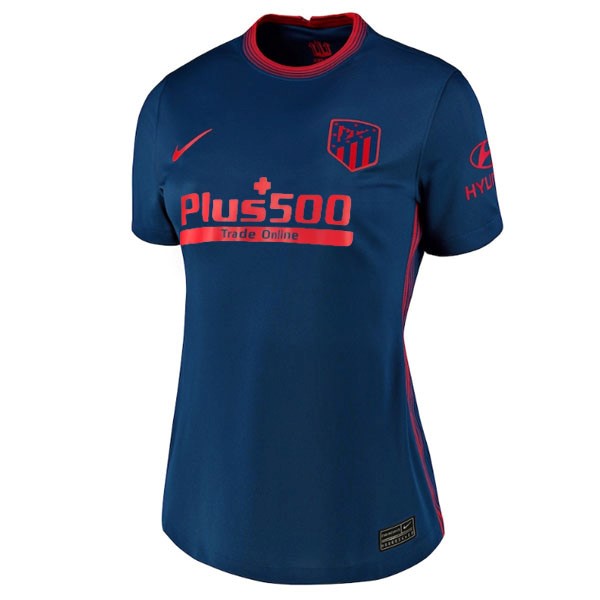 Camiseta Atletico Madrid Segunda Mujer 2020-2021 Azul